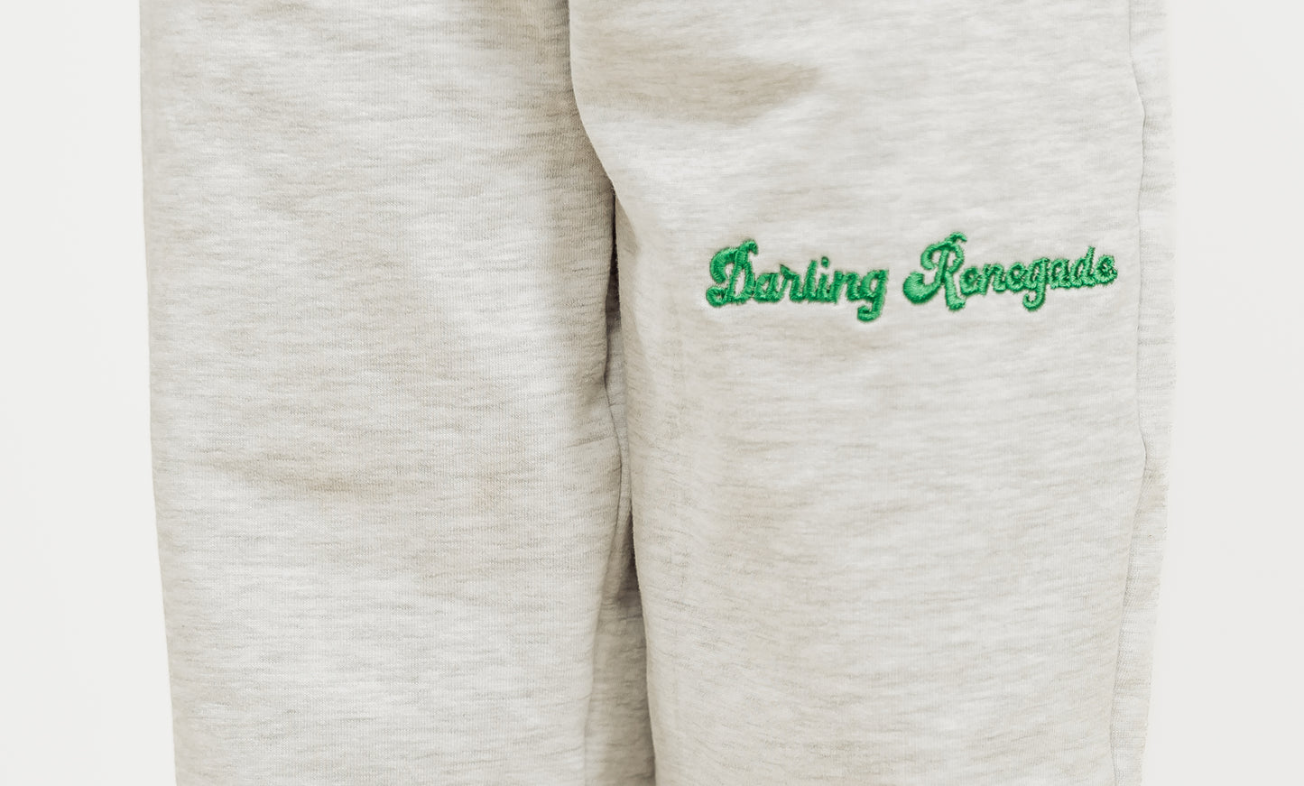 Signature Sweatpants in Gray/Green