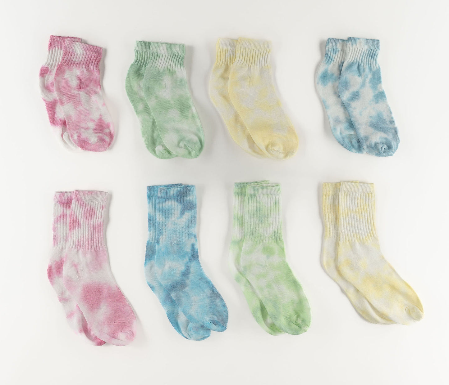 Tie-Dye Crew Socks
