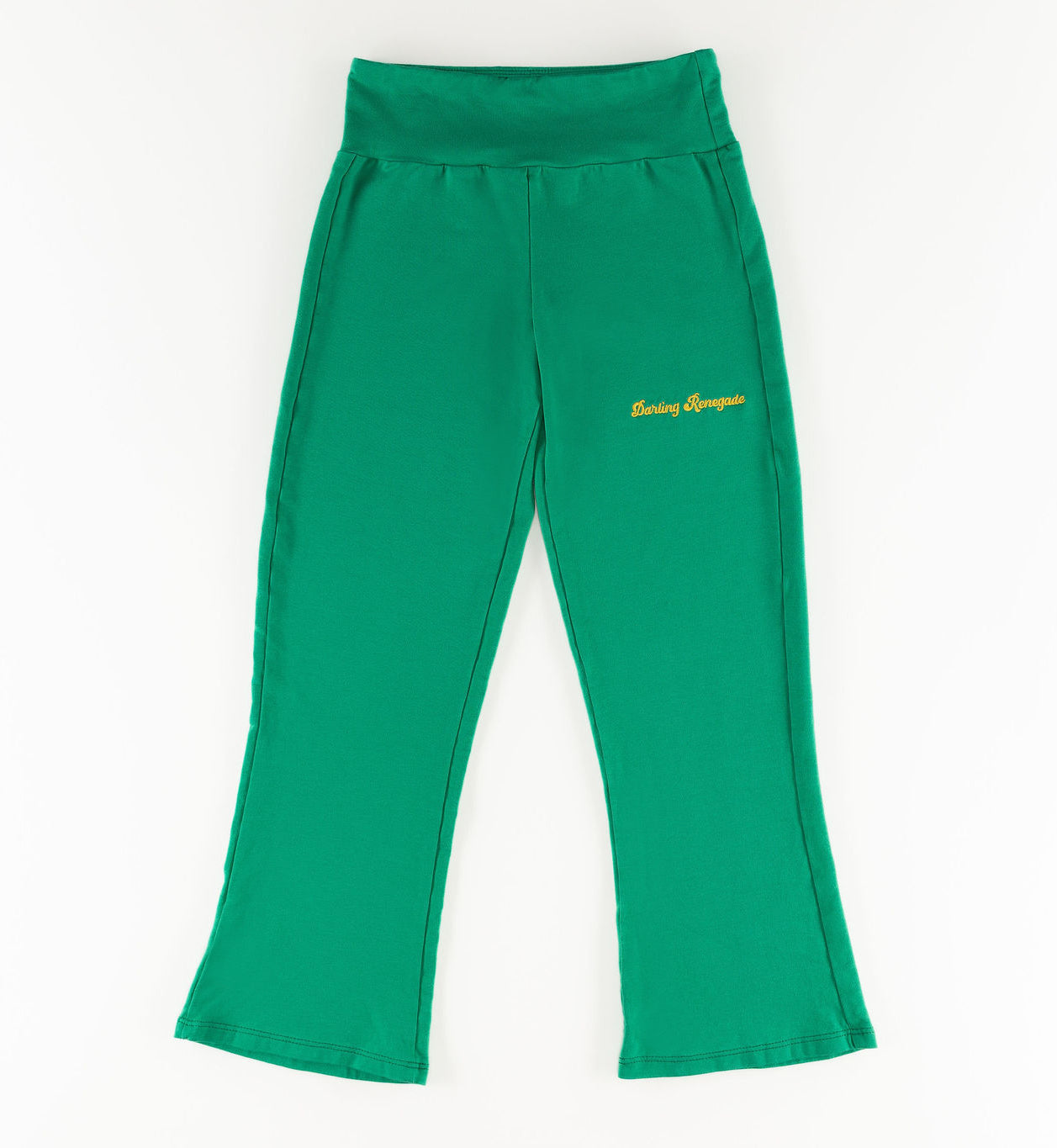 Signature Sweatpants in Green/Yellow